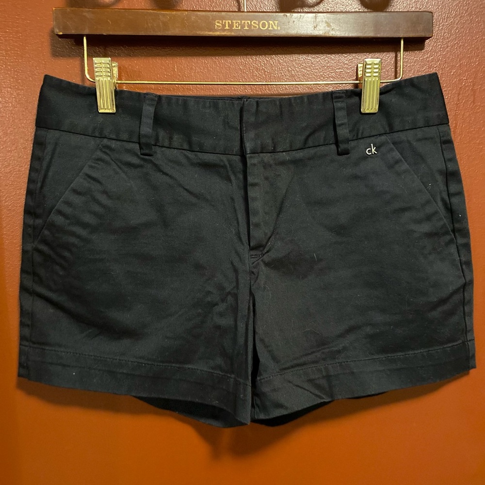 Calvin Klein size 4 black shorts.